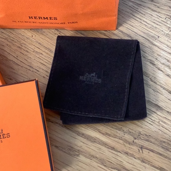 Hermès Vibrant Orange Bag, box with Sleek Brown Pouch - Picture 3 of 6